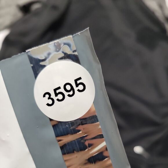 Adidas Sweater Women Medium Jacket Black Grey Climant Warm ColorBlock Sweatshirt - Picture 12 of 12